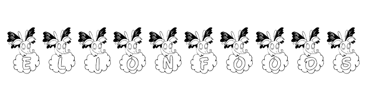 LCR When Elephants Fly!  Free Fonts Download