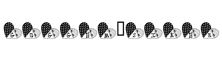 LCR Works of Heart  Free Fonts Download