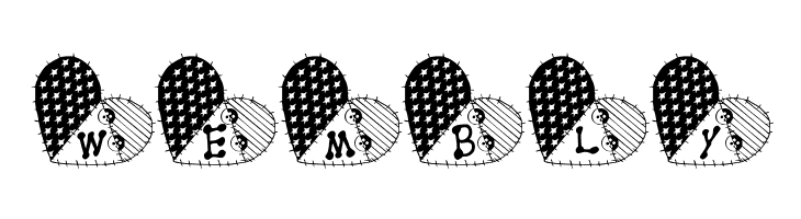 LCR Works of Heart  Free Fonts Download