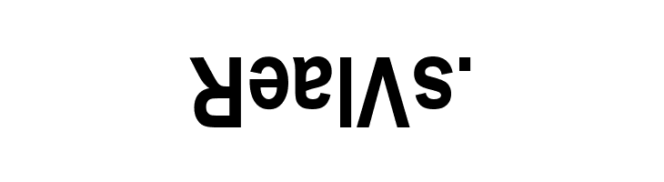 Upside Down Sans Serif Narrow Bold  Free Fonts Download