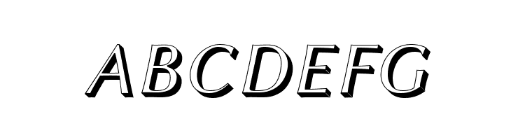 Linux Biolinum Shadow Italic  Free Fonts Download