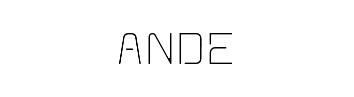 Aunchanted Xspace Thin  Free Fonts Download