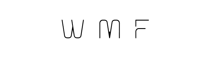 Aunchanted Xspace Thin  Free Fonts Download