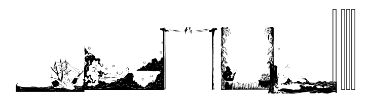 LM Nature Borders  Free Fonts Download