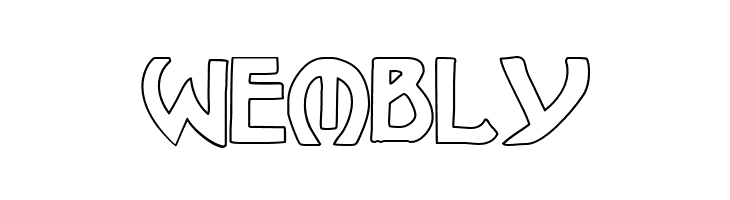 W.J. Pearce hollow  Free Fonts Download