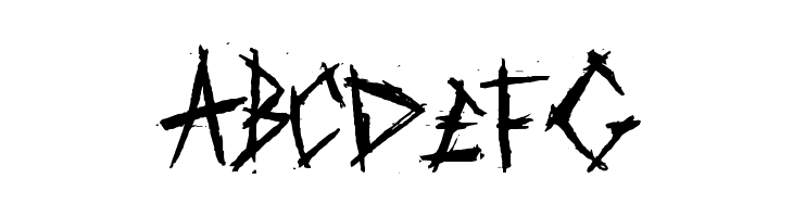 Scratched car paint  Free Fonts Download