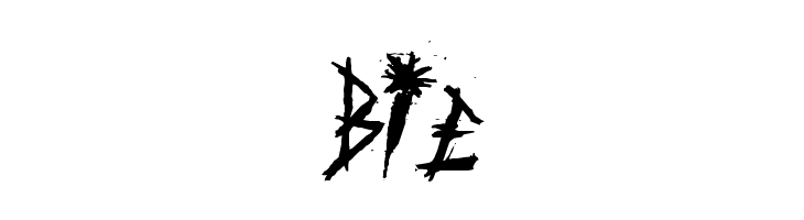 Scratched car paint  Free Fonts Download