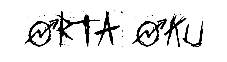 Scratched car paint  Free Fonts Download