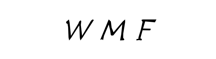 Quas Italic  Free Fonts Download