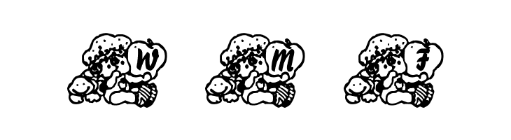 LMS A Berry Nice Baby  Free Fonts Download