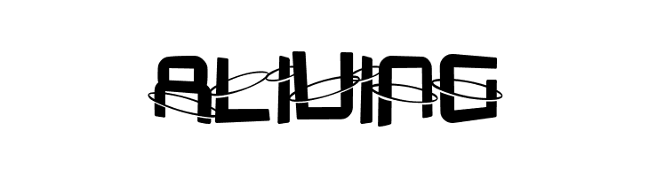 SF Outer Limits DistUpright  Free Fonts Download