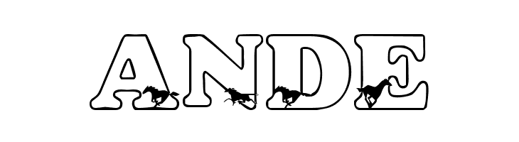LMS Alicia's Horses  Free Fonts Download