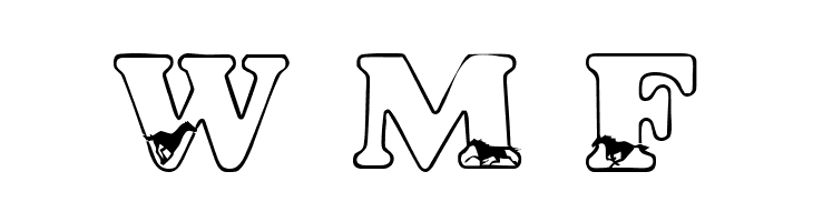 LMS Alicia's Horses  Free Fonts Download