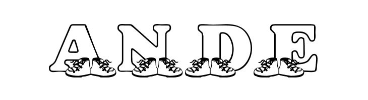LMS Baby Hayden's Shoes  Free Fonts Download