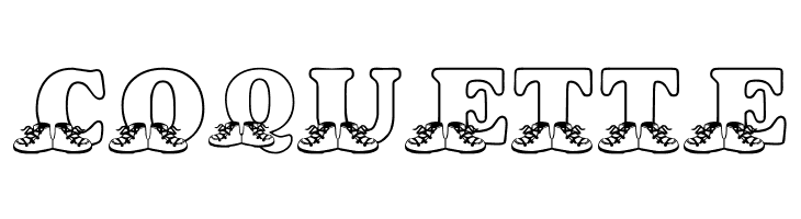 LMS Baby Hayden's Shoes  Free Fonts Download