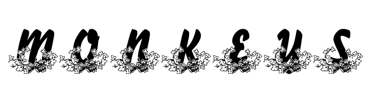 LMS Bed of Ivy and Ribbons  Free Fonts Download