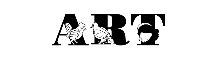 LMS Bird Watching  Free Fonts Download