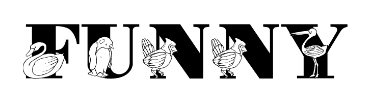 LMS Bird Watching  Free Fonts Download