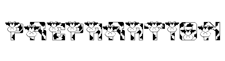 LMS Conrad's Cows  Free Fonts Download