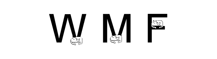 LMS Cuddle Cats  Free Fonts Download