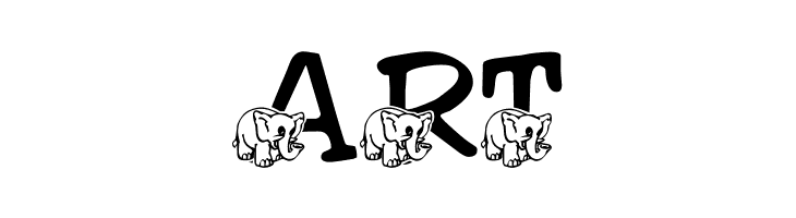 LMS Friendly Elephant  Free Fonts Download