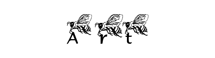 LMS Helpful Hunny Bee  Free Fonts Download