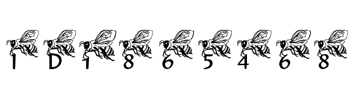 LMS Helpful Hunny Bee  Free Fonts Download