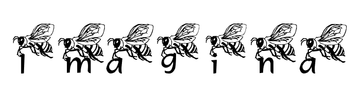 LMS Helpful Hunny Bee  Free Fonts Download