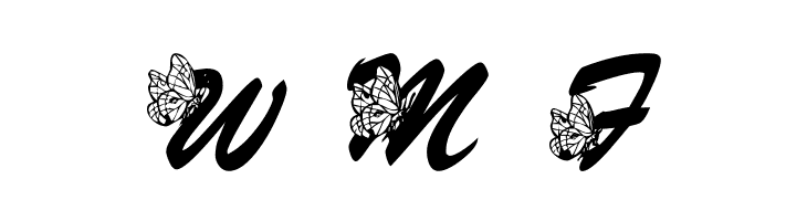 LMS Hogle Zoo Flutterbys  Free Fonts Download