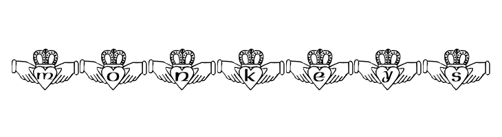 LMS Inside My Claddah  Free Fonts Download