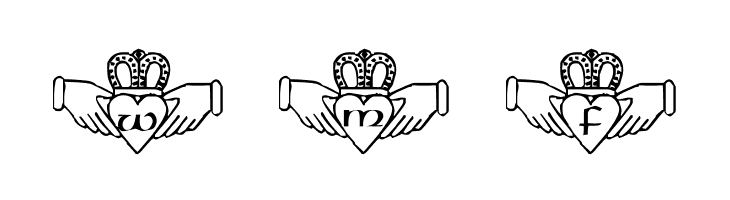 LMS Inside My Claddah  Free Fonts Download