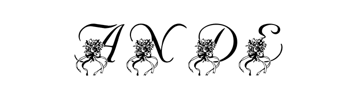 LMS Katy's Bouquet  Free Fonts Download
