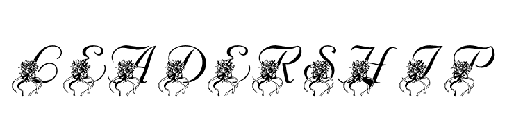 LMS Katy's Bouquet  Free Fonts Download