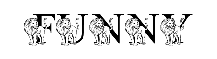 LMS L Is For Lion  Free Fonts Download