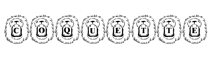 LMS Lion Around  Free Fonts Download