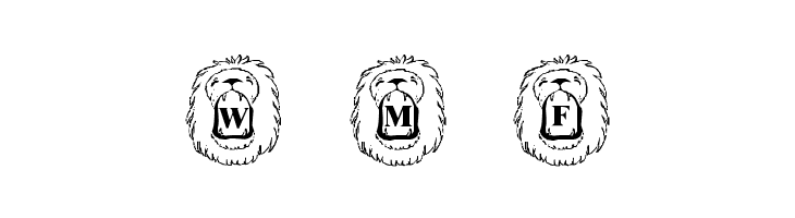 LMS Lion Around  Free Fonts Download