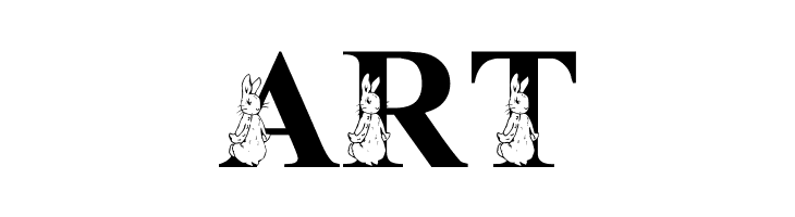 LMS My Favorite Rabbit  Free Fonts Download
