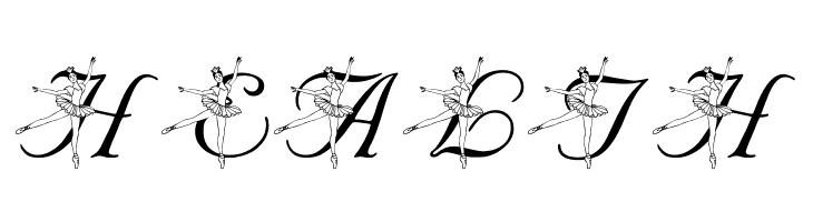 LMS Nutcracker Ballet  Free Fonts Download