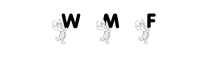 LMS Pigglet's Luck Of The Irish  Free Fonts Download