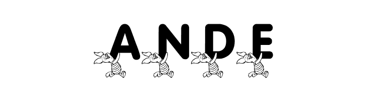 LMS Pigglet's Prize  Free Fonts Download