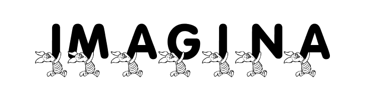 LMS Pigglet's Prize  Free Fonts Download