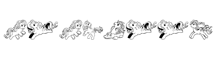 LMS Pretty Pony Ding Regulaar  Free Fonts Download
