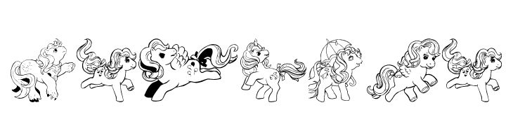 LMS Pretty Pony Ding Regulaar  Free Fonts Download
