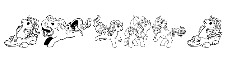LMS Pretty Pony Ding Regulaar  Free Fonts Download