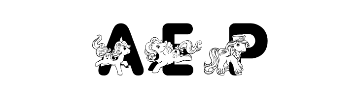 LMS Pretty Pony  Free Fonts Download
