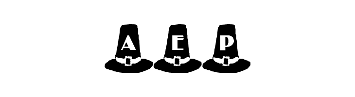 LMS Puritan Party Hats  Free Fonts Download