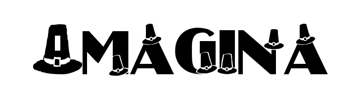 LMS Puritan Party Hats  Free Fonts Download