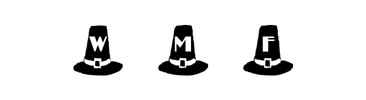 LMS Puritan Party Hats  Free Fonts Download