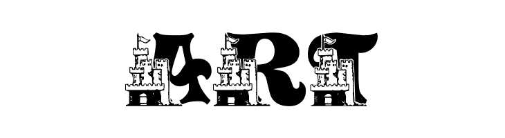 LMS Sand Castle Dream House  Free Fonts Download