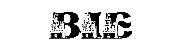 LMS Sand Castle Dream House  Free Fonts Download